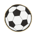 16 serviettes "ballon de foot" - 26 cm