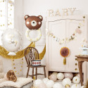 Ballon mylar "hochet ourson" - 88 cm