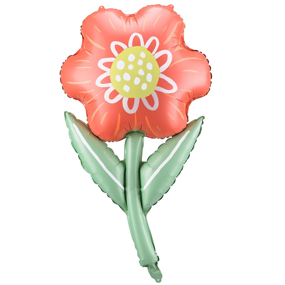 Ballon mylar "fleur des champs" - 96 cm