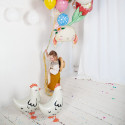 Ballon mylar "poule" - 60 cm