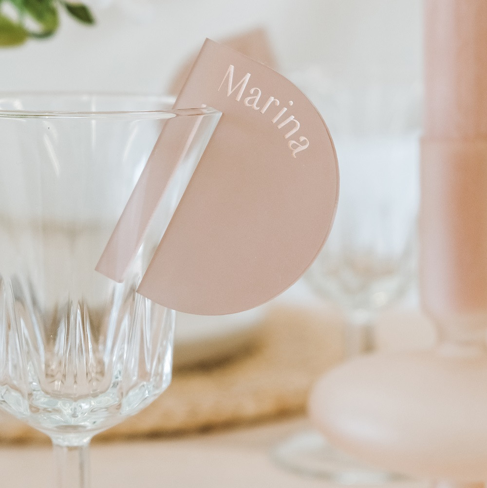 50 Pcs Papillon Marque Place Verre À Vin Nom Place Cartes Papillon Table Creuse Nom Carte