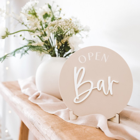 Panneau rond plexiglas...