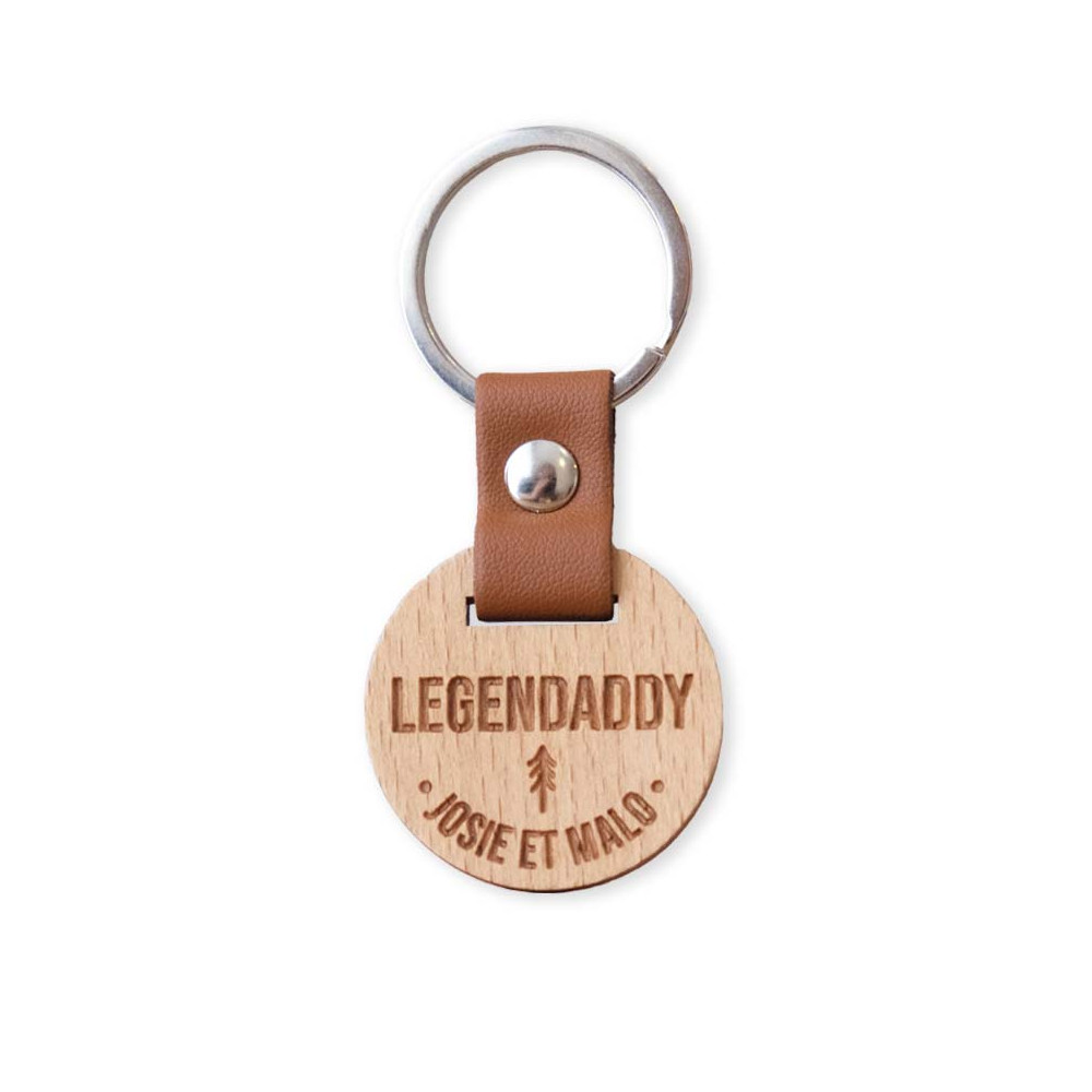 Porte clé personnalisable "legendaddy"