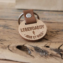 Porte clé personnalisable "legendaddy"