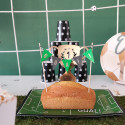 2 pics à gâteaux "football"