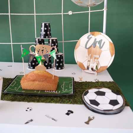 20 serviettes "football" -...