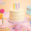 6 Bougies torsadées
