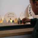 Calendrier de l'avent personnalisable en volume "forêt"