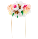 Cake topper "jolies fleurs"