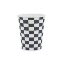 6 Gobelets Drapeau à damier