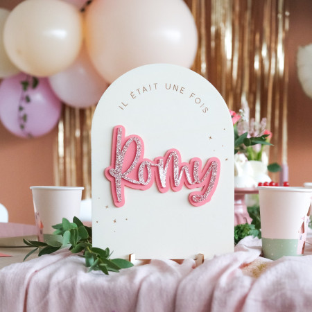 Panneau personnalisable "il...