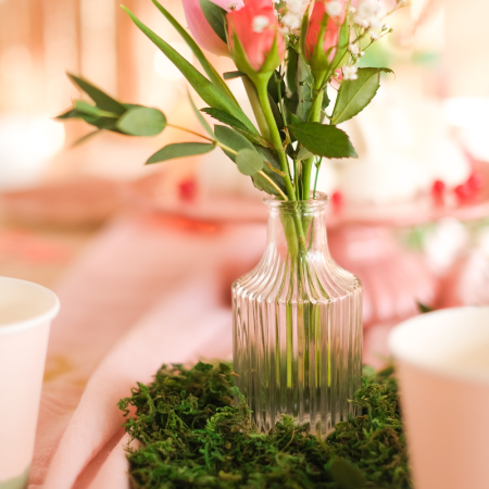 Vase en verre "antique" -...