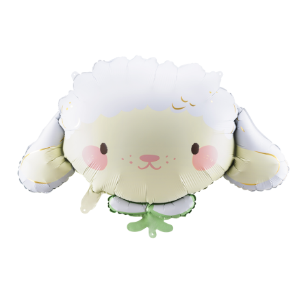 Ballon mylar "mouton" - 57 cm