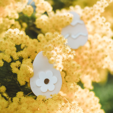 Lot de 2 œufs de Pâques...