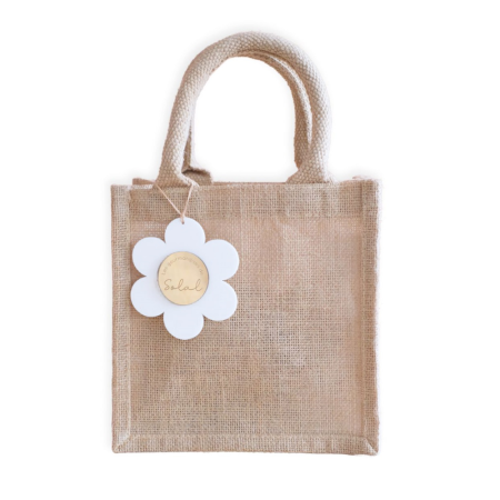 Panier de Pâques en jute...