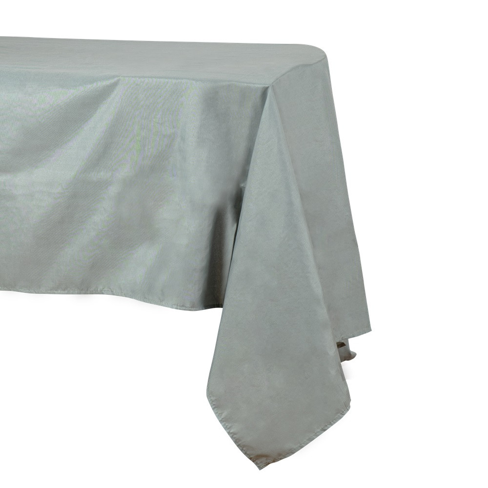 Nappe en tissu sauge - 240 cm