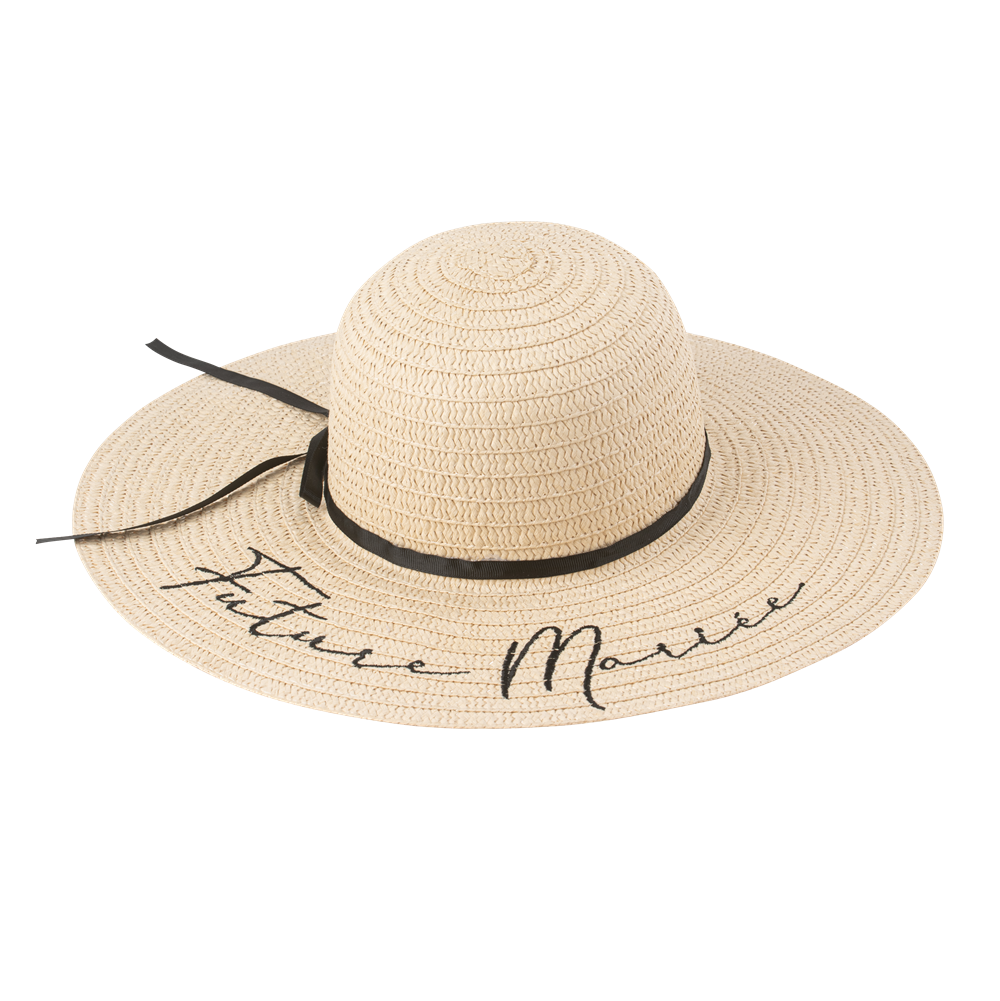 Capeline EVJF brodée "Future mariée"