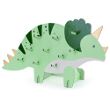 Support à gourmandises "dinosaures triceratops"
