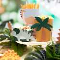 6 Boîtes pour snacks Dinosaures