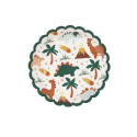 6 assiettes "dinosaures"