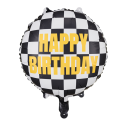 Ballon mylar "voiture de course" - 45 cm