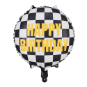 Ballon mylar Drapeau à damier