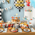 6 Assiettes Roue
