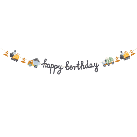 Banniere ''Happy birthday''...