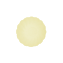6 bols écologiques jaune pastel