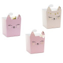 3 boîtes à gourmandises "chat"