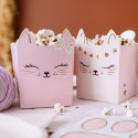 3 boîtes à gourmandises "chat"