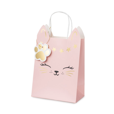 Grand sac cadeau "chat"