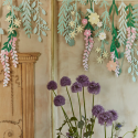 Toile de fond "fleurs pastel" en papier