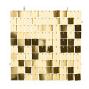 Panneau de fond à paillettes - or