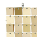 Panneau à suspendre toile de fond "doré mat" - 30 cm