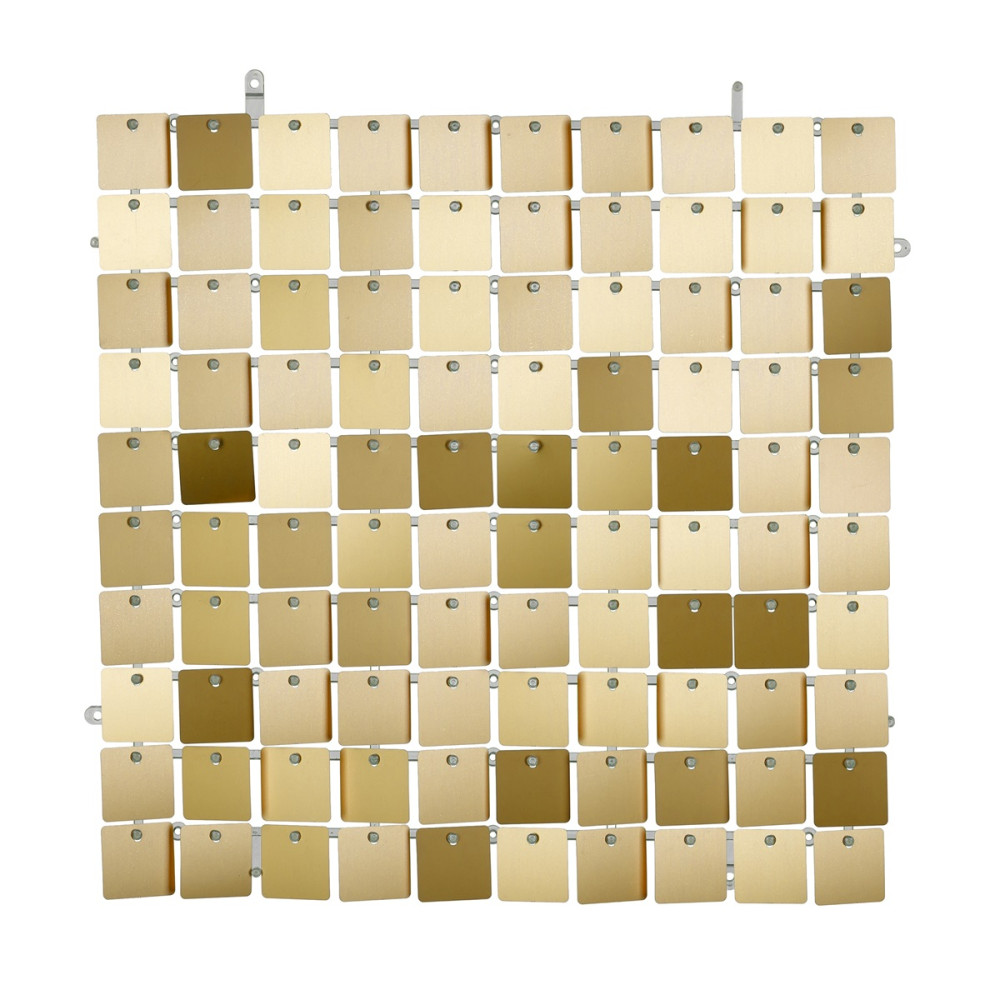 Panneau de fond à paillettes - or clair