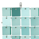 Panneau de fond à paillettes - turquoise pâle