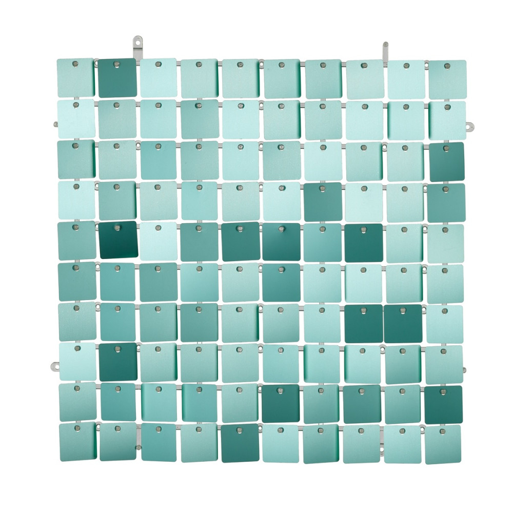 Panneau de fond à paillettes - turquoise pâle