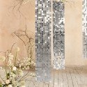 Panneau de fond à paillettes - argent