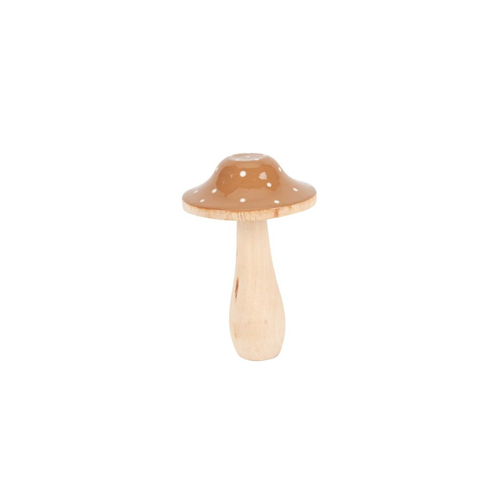 Champignon en bois "camel" - 9 cm