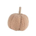 Citrouille bouclette beige - 13 cm