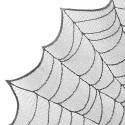 Nappe noire toile d'araignée "Halloween" - 1.24 m