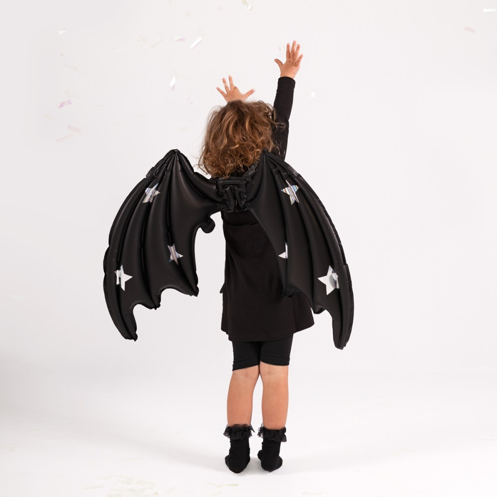 Ensemble chauve-souris pour enfants : Tutu et ailes
