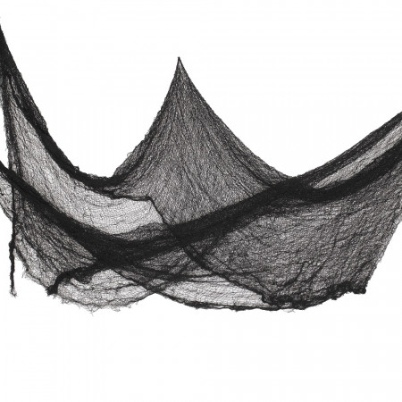 Tissu décoratif lisse - noir