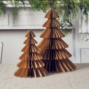 2 sapins en papier "camel"
