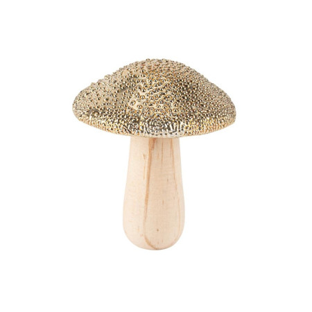 Champignon en bois "chapeau...