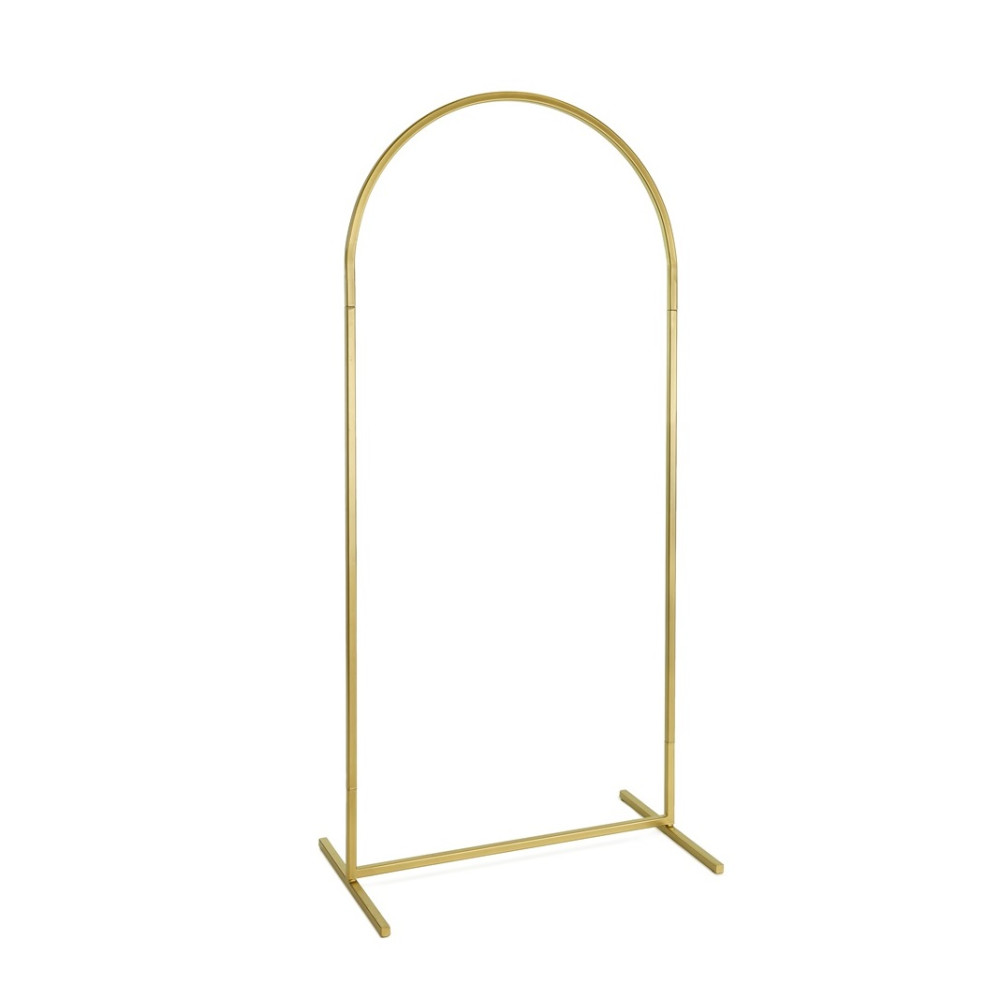 Support de fond - arc midi - or - 80x180 cm