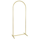 Support de fond - arc maxi - or - 80x200 cm