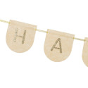 Guirlande en feutre - Happy Birthday - rose