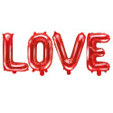 Ballons "LOVE" rouge - 140 cm